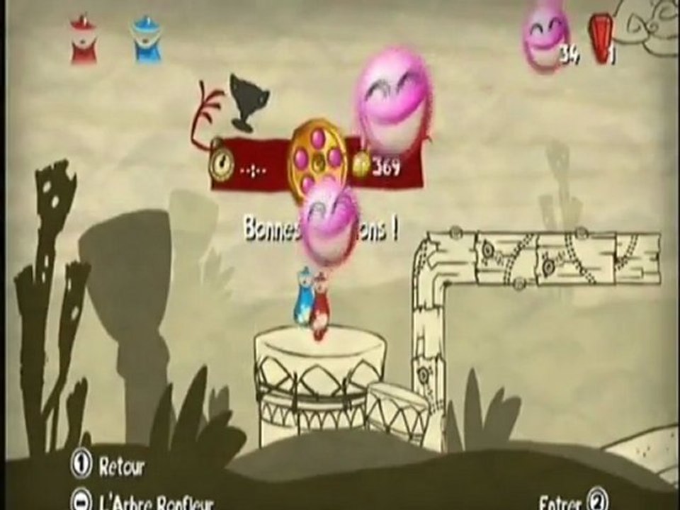 Walkthrough Rayman Origins (Wii) partie 4