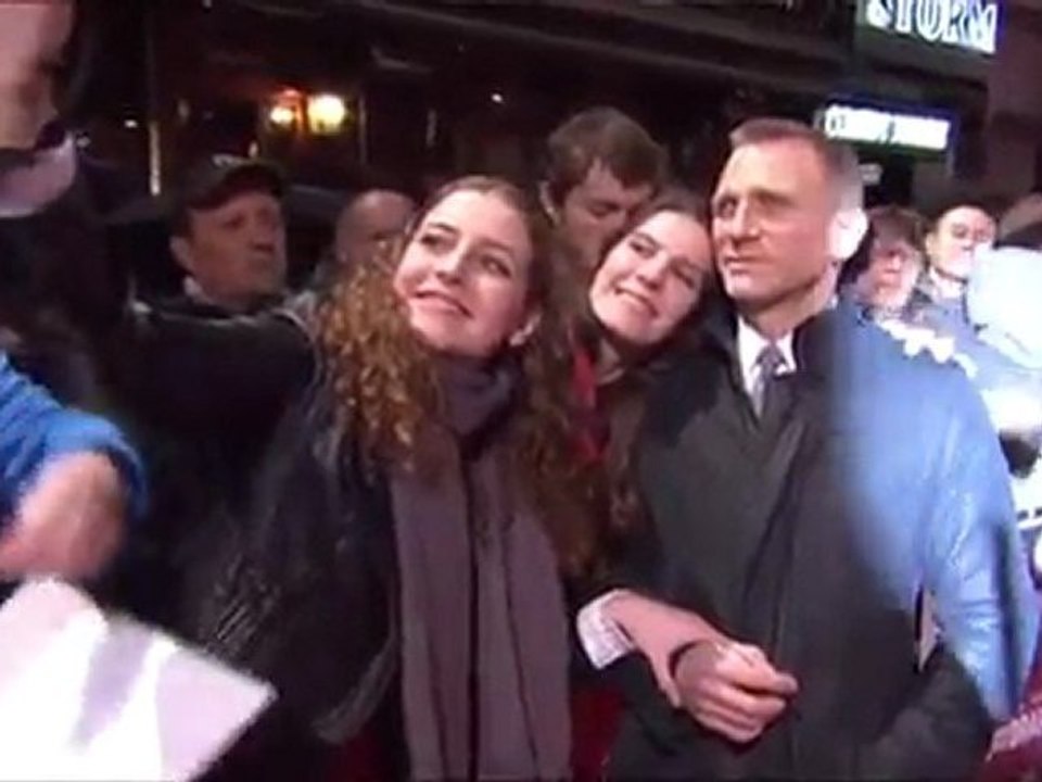 The Girl with the Dragon Tattoo - UK Premiere B-Roll #II