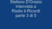 Intervista di Stefano D'Orazio a Radio Ti Ricordi  - parte 3