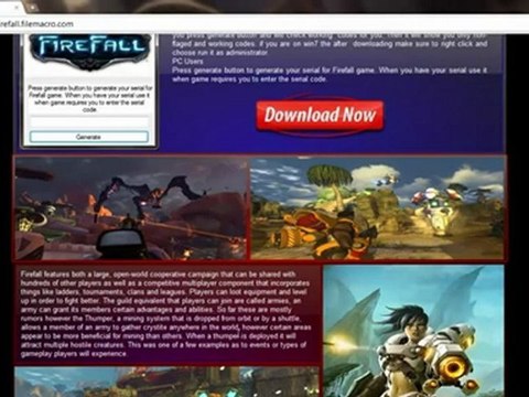 FireFall Game Keygen Crack UPDATED + FREE Download Link