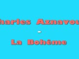 Charles Aznavour - La Bohême - Piano Solo