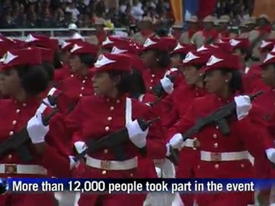 Venezuela parade marks failed Chavez coup