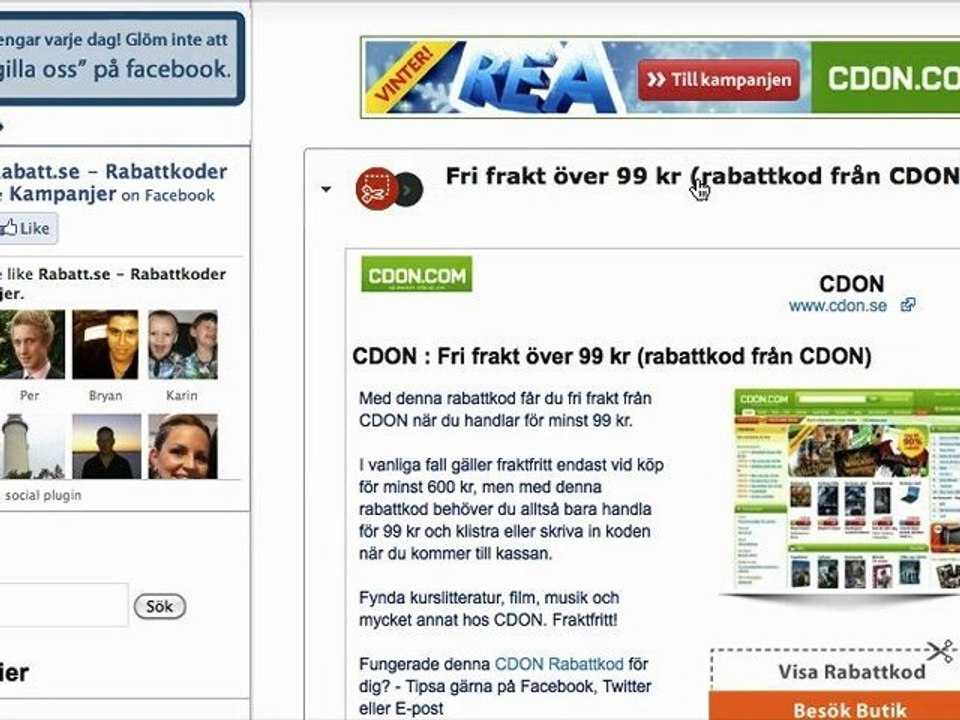 CDON Rabattkod Så här fungerar det! video Dailymotion