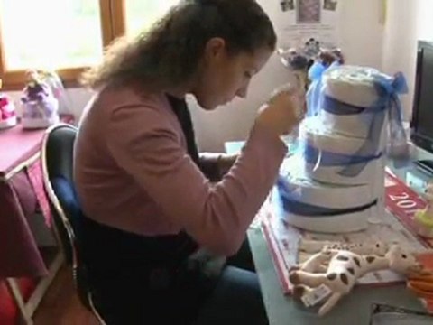 Mes Pommes d'AmouR, Gâteaux de couches sur Ardennes WebTv