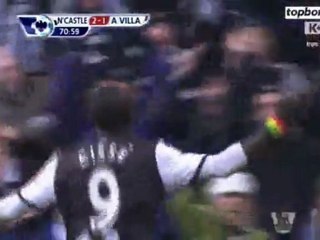 Ньюкасл - Астон Вилла (Шикарная девятка Сиссе)