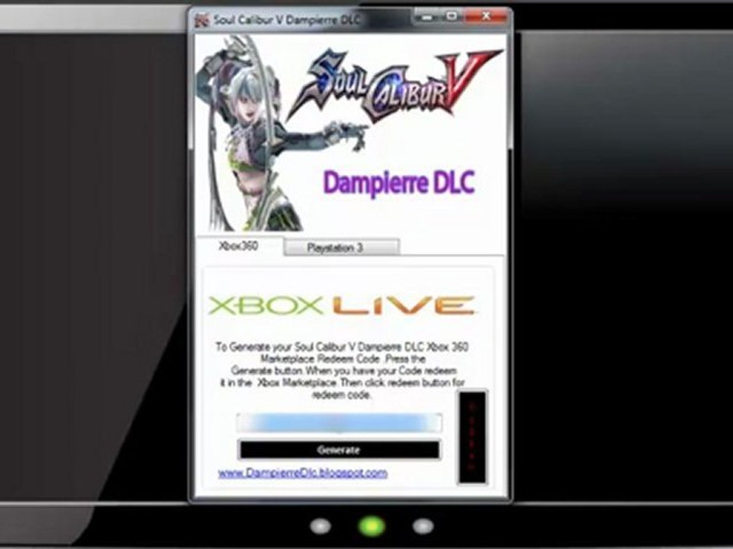 Soul Calibur V Dampierre DLC Redeem Codes Free!! - video Dailymotion