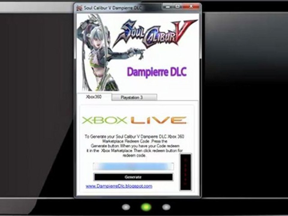 Soul Calibur V Dampierre DLC Redeem Codes Free!!