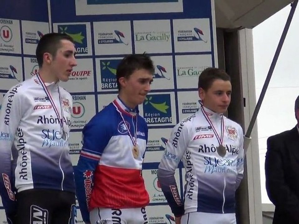Julian Alaphilippe . Quelneuc 2012 (HD) Cyclo-Cross Espoirs . Championnat de France.