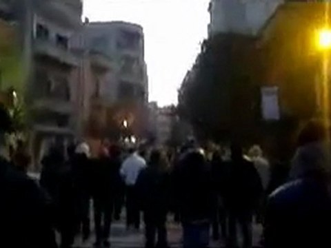 فري برس ريف دمشق مظاهرة احرار التل بعد الفجر نصرة الاهل حمص4 2 2012 ج6