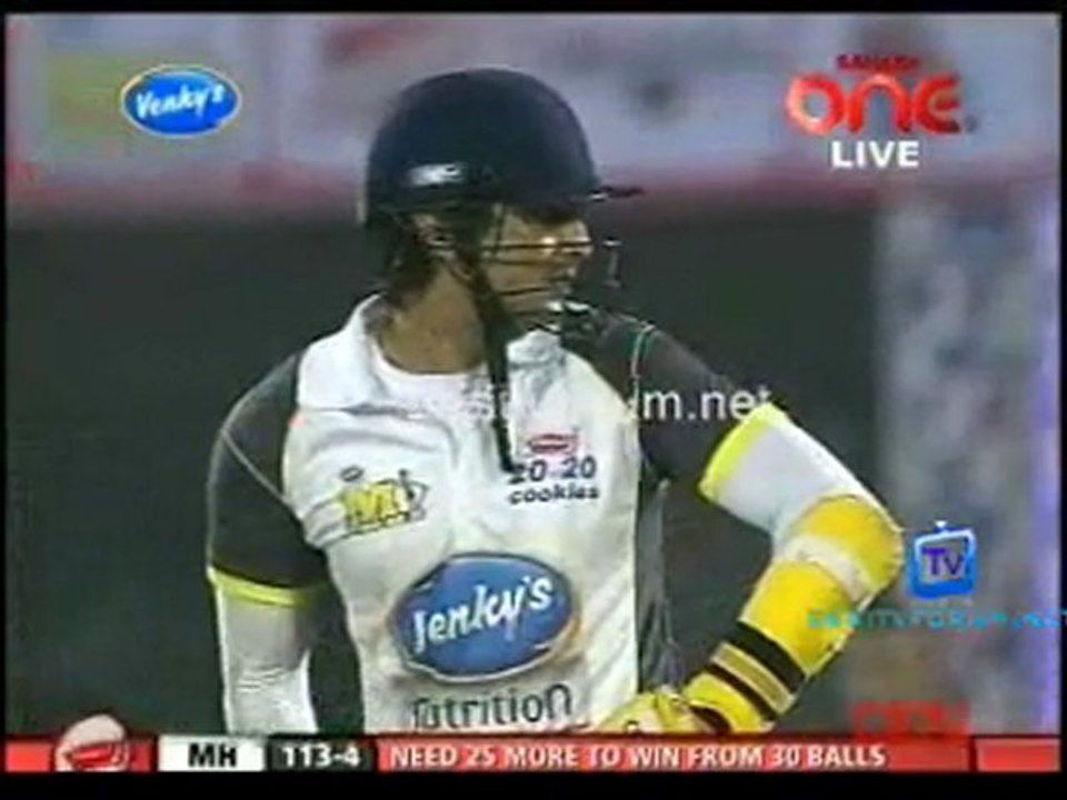 Bengal Tigers vs.Mumbai Heroes-Mumbai Heroes Inning Ov115-16