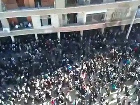 فري برس ريف دمشق داريا زفاف مهيب للشهداء قبل هجوم الشبيحة 4 2 2012 ج2