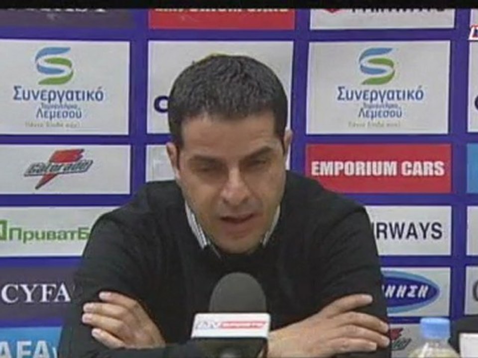 ΑΕΛ-ΑΠΟΕΛ: Οι δηλώσεις των προπονητών