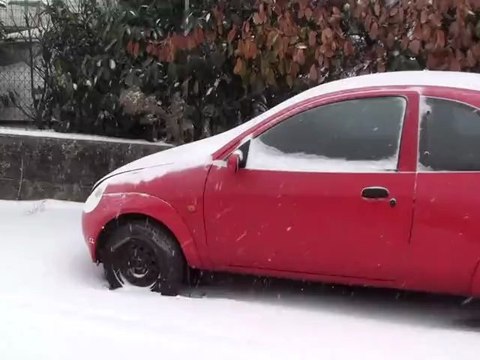 Nevicata via toscanini ore 9.30