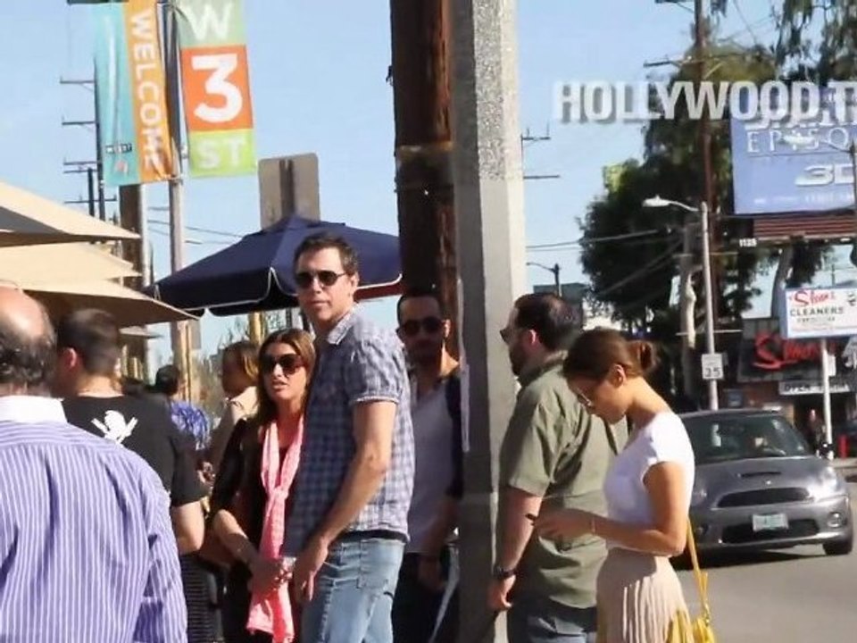 Jamie Chung lunches at Toast