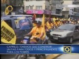 Capriles: No nos dejemos llevar por las opiniones de aduladores