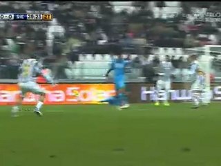 Zagranie ręką Juventus 0:0 Siena