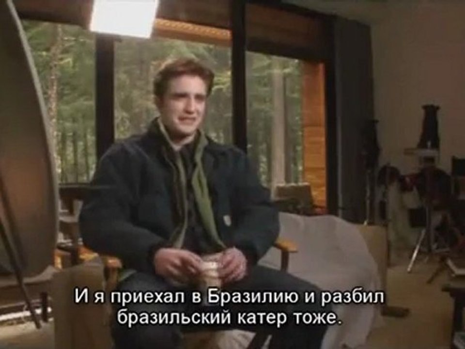 Дополнительные материалы к Рассвету, часть 4 (русские субтитры)