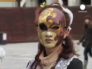 Carnevale di Venezia, l'anticipo ghiacciato