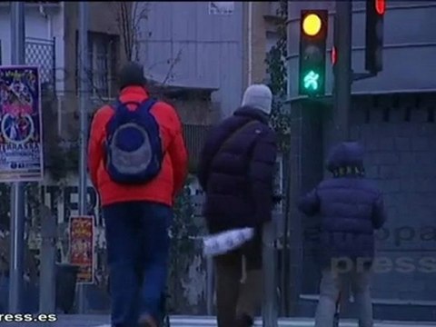 Nieva en las comarcas catalanas del Vallès