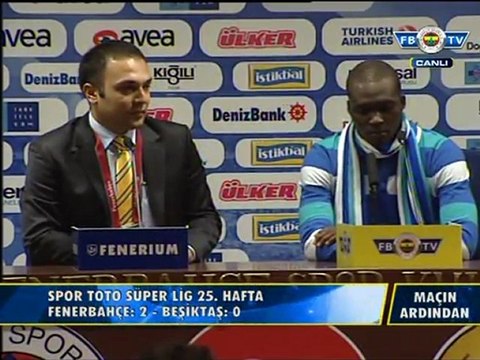 FBTV - Maç Sonrası Moussa Sow Basın Toplantısı