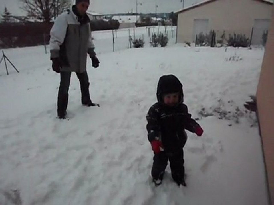 bataille de neige