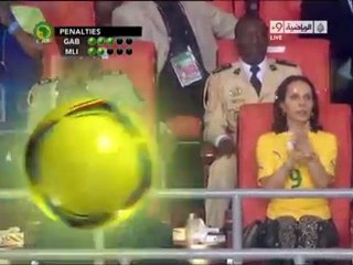 ركلات جزاء مباراة الجابون ومالي 4-5