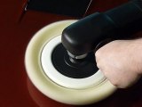 Liquid Shine rotary polishing machine with Four Star The Avenger wool pad