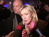 Marine Le Pen a fait huer par un millier de supporteurs du Front National réunis à Toulouse le 