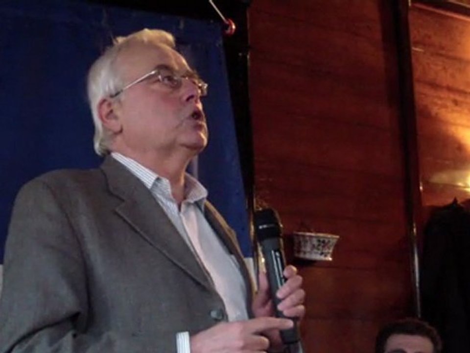 Intevention de Bertrand Dutheil de la Rochère sur la laïcité, lors de la rencontre avec les adhérents du 92 Sud