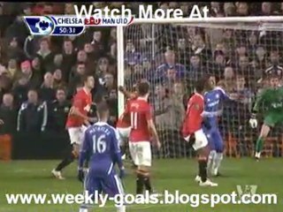 Chelsea Vs Manchester Untied ( 3 - 3 ) 5-2-2012 Week 24 All Goals