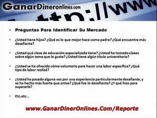 Descubre el sistema para ganar dinero en Internet  (By www.GanarDinerOnlines.com/reporte)