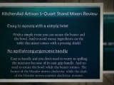 KitchenAid Artisan 5-Quart Stand Mixers Review