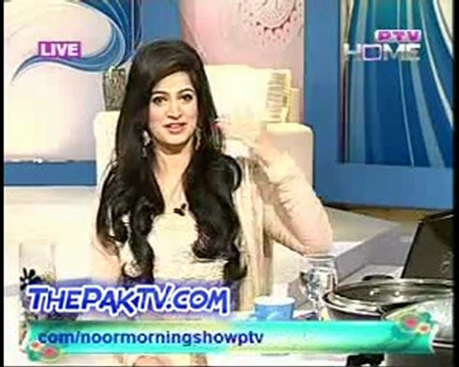 Noor Morning Show By PTV Home - 6th Feb 2012 --Prt 1