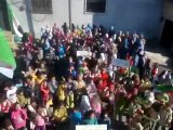 فري برس   ادلب جسرالشغور مظاهرة نسائية حاشدة نصرة لحمص المنكوبة 5 2 2012