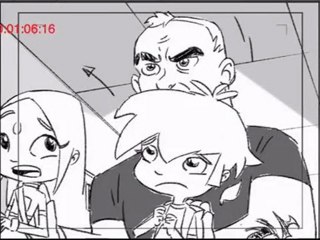 Sally Bollywood-Anamation Storyboards-Shown at Zodiak Media