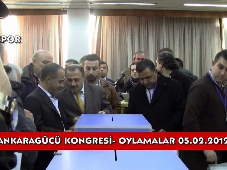 Ankaragücü kongresi oylamalar ve sonuçlar..