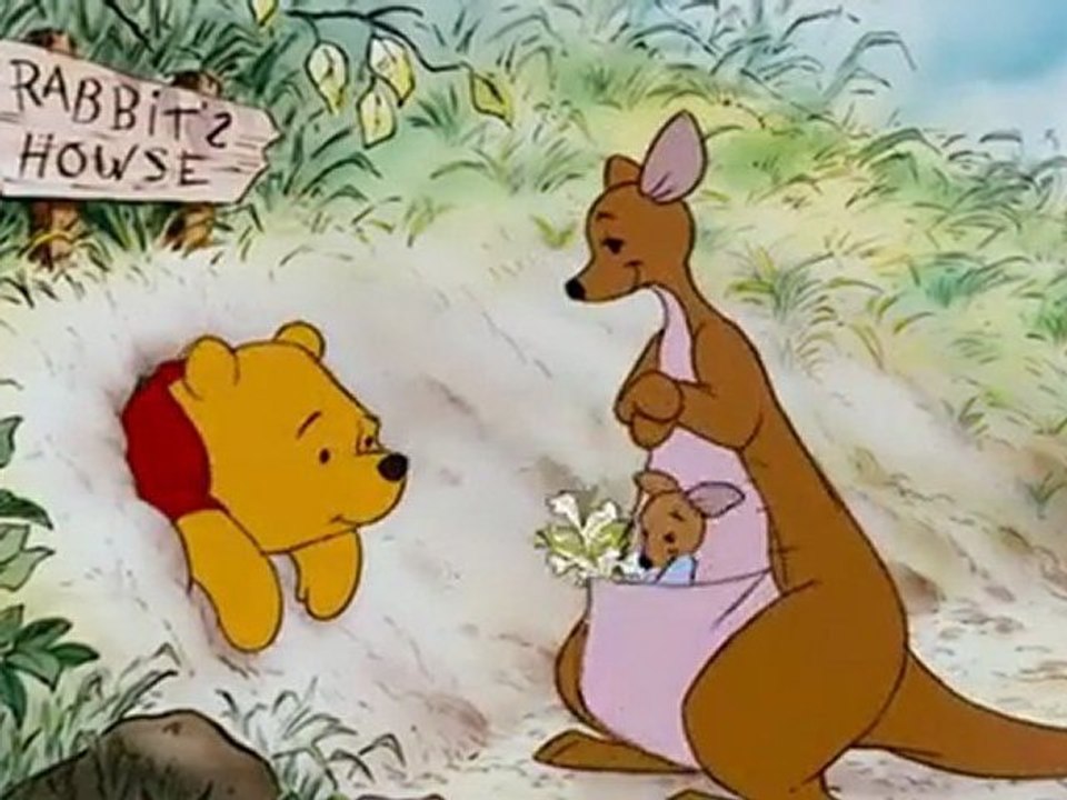 The Mini Adventures of Winnie the Pooh-Stuck At Rabbit's House - video ...