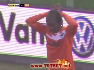 Вест Бромвич - Суонси Сити (1-2) 04.02.2012