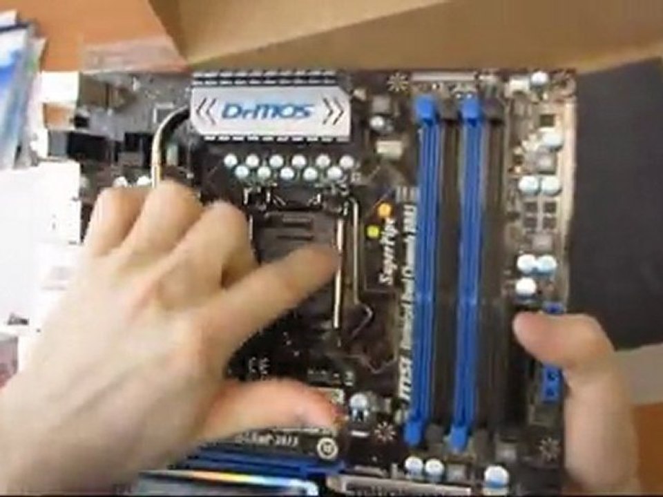 MSI P55-GD85 Core i5 SLI USB3.0 SATA3 Motherboard Unboxing & First Look Linus Tech Tips