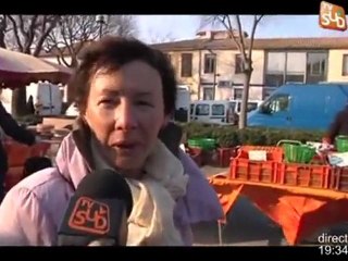 Grand Froid : Ça gèle au marché Jean Jaures ! (Nîmes)