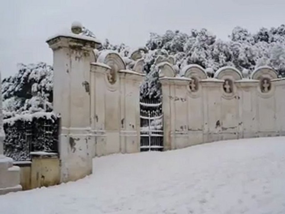 Neve paralisa Roma