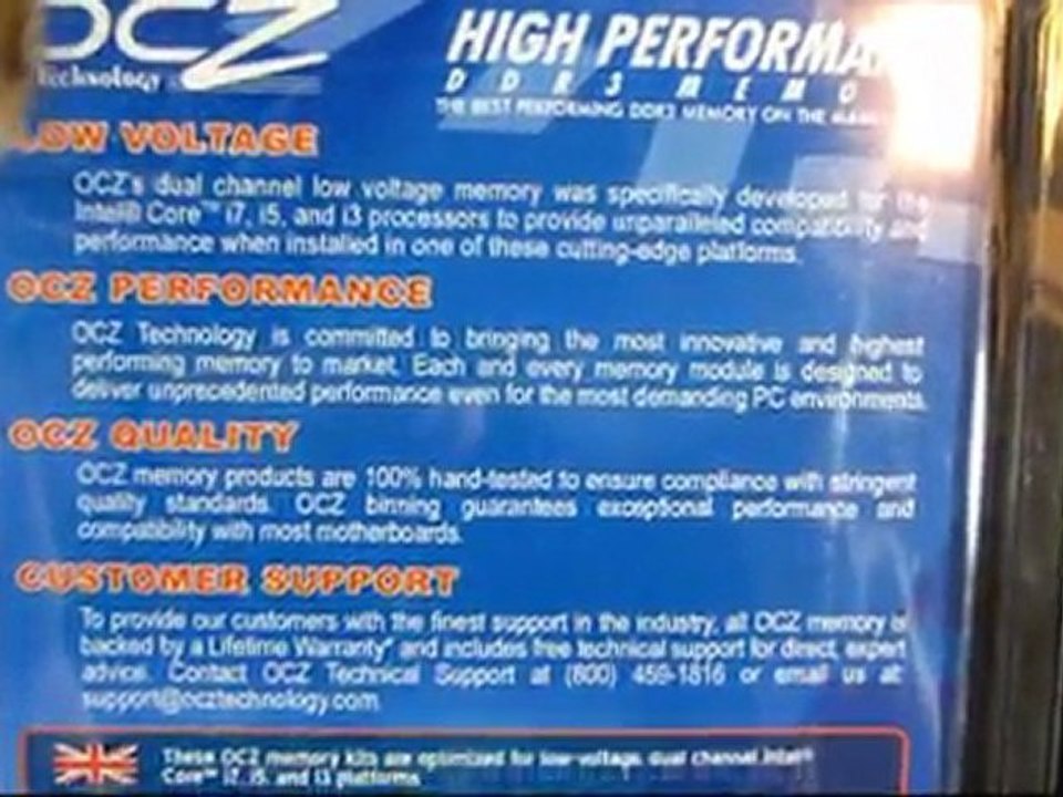 OCZ Gold XTC 8GB DDR3 1333Mhz 9-9-9 RAM Memory Kit Unboxing & First Look Linus Tech Tips