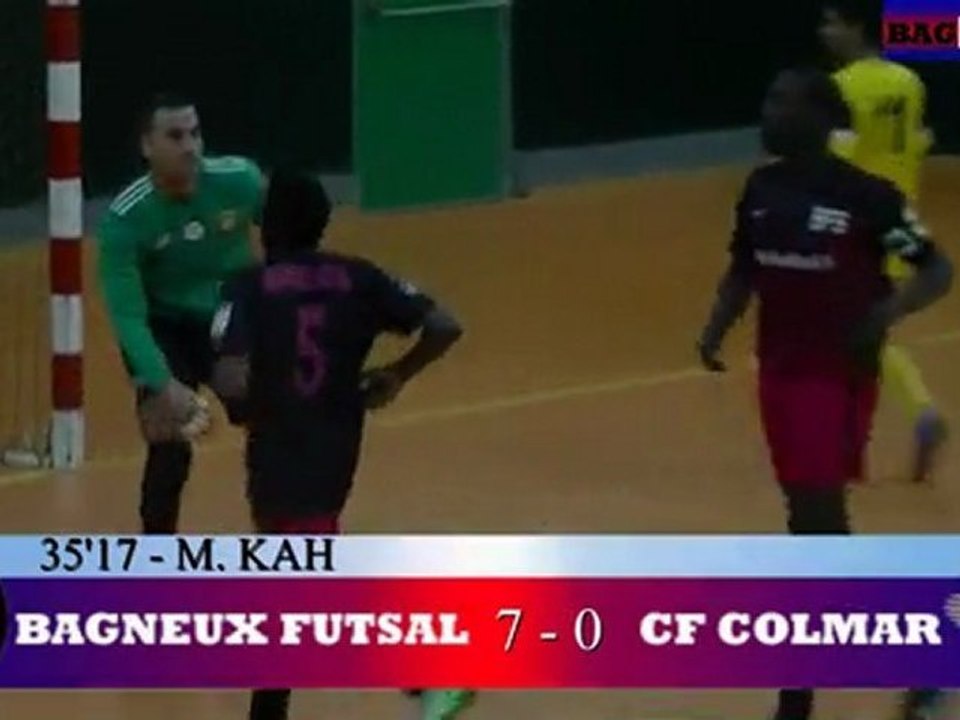Championnat : Bagneux Futsal - Collectif Futsal Colmar (10-0) - 2