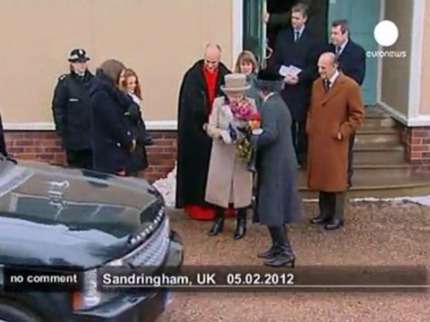 Britain's Queen Elizabeth II marks 60 years... - no comment