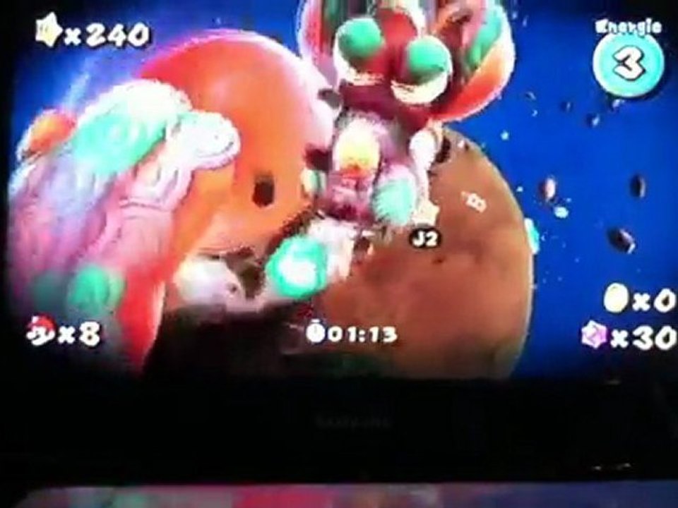 Vidéo test de super mario galaxy 2 partie 2