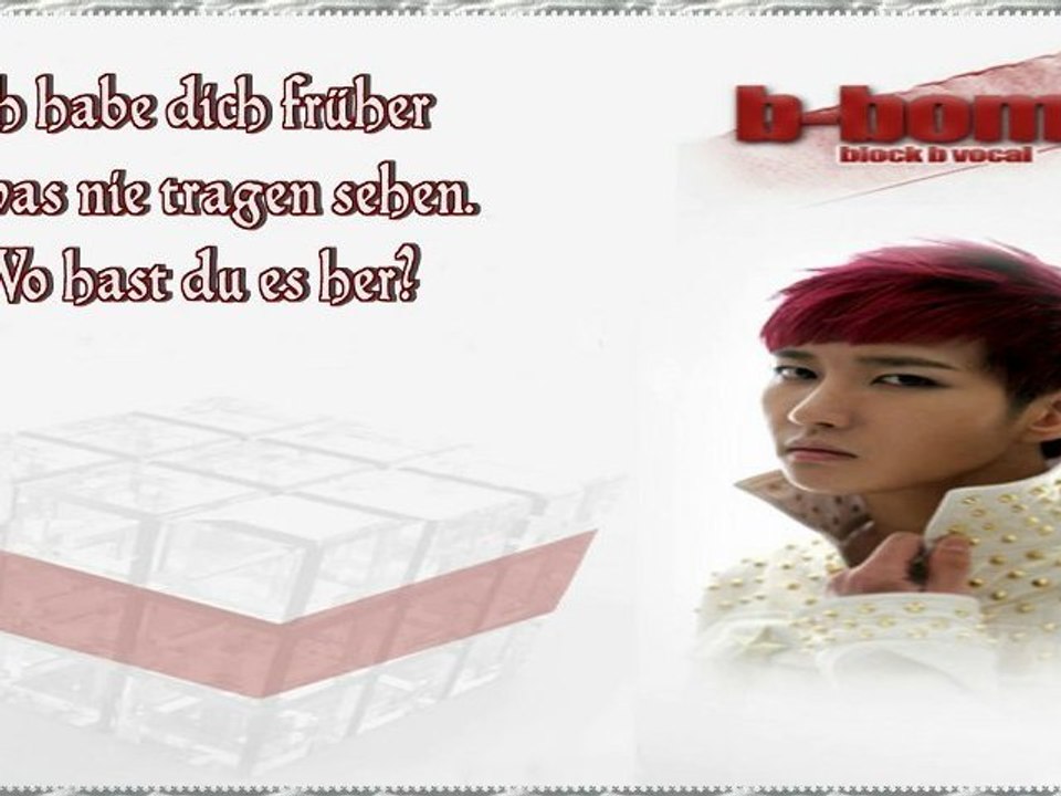 Block B- Did I or did I not [German sub] Fan Video.