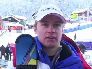 Interview vidéo d'Alexis Pinturault deuxième du super-combiné de Chamonix.