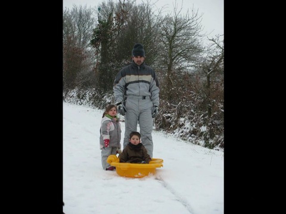 La Neige à Nort sur Erdre - Dimanche 5 Février 2012