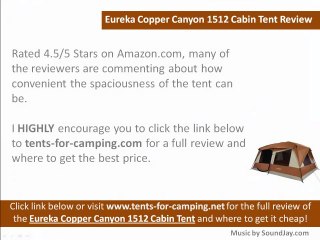Eureka Cooper Canyon 1512 Cabin Tent Review