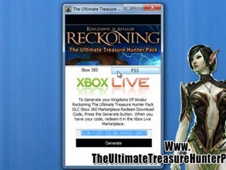 How to Get Kingdoms Of Amalur Reckoning The Ultimate Treasure Hunter Pack DLC Free!!